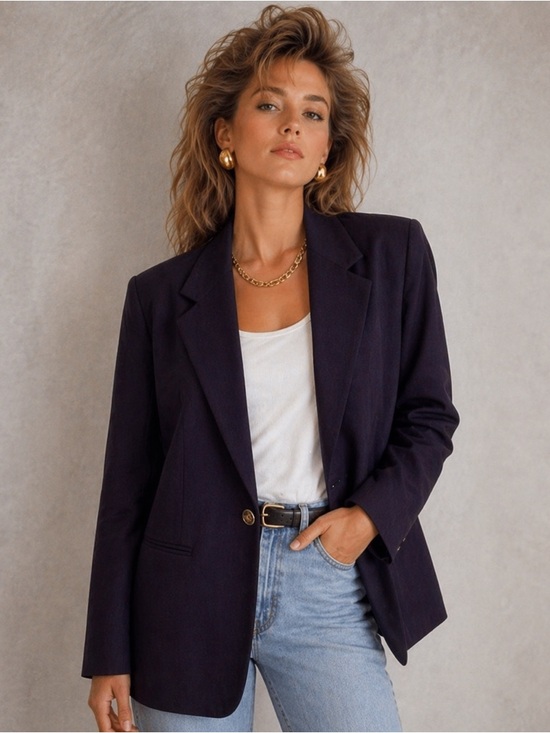 Sag Harbor Jackets & Blazers - ✨ Vintage Sag Harbor Wool Blazer – Classic 80s Power Piece ✨